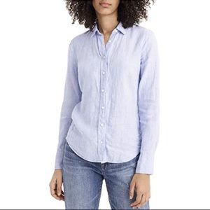 J. Crew | NWT Perfect shirt in Irish Linen